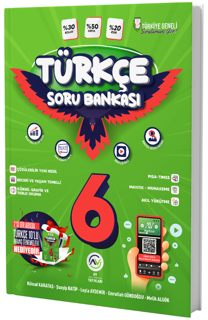 6.SINIF AV S.B. BRANŞ DNM HEDİYE TÜRKÇE - 25-26